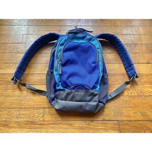 LANDS’ END Kids Small Blue/Gray Backpack